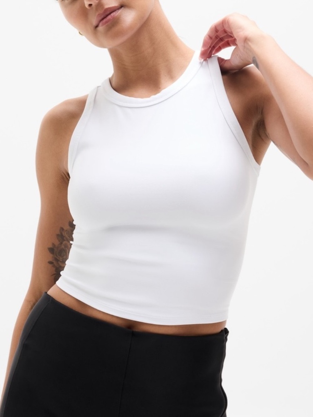Athleta Cropped Tank Top